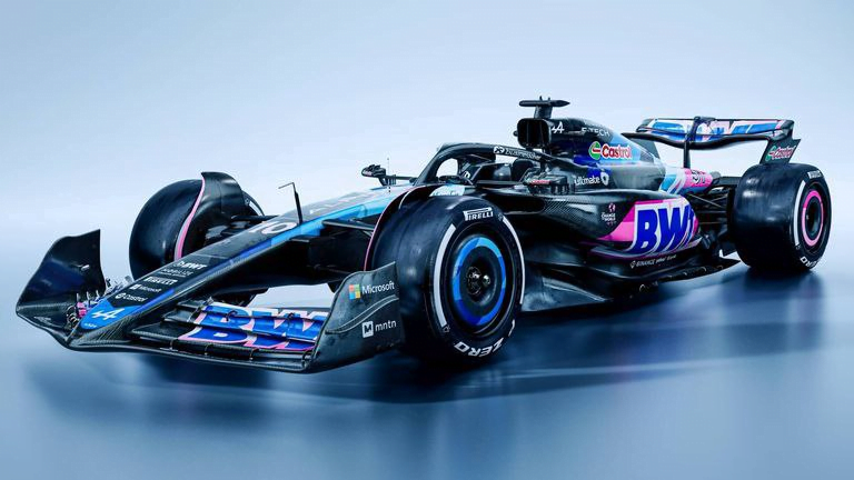 Alpine launch it's new car for 2024 F1 season